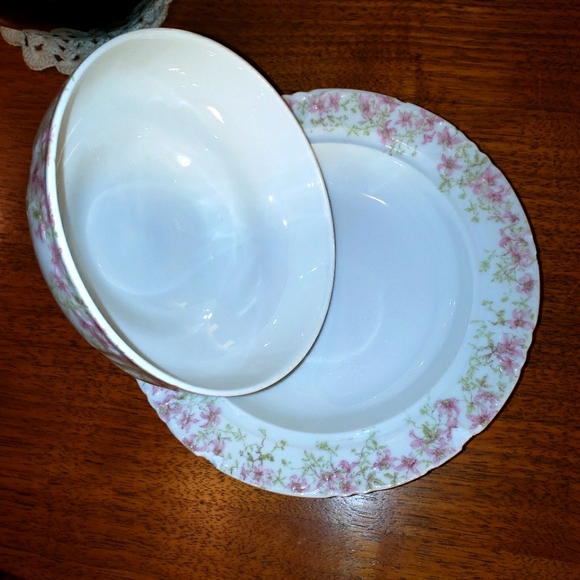 1868-1898 Limoges Butter Dish. - Picture 9 of 10